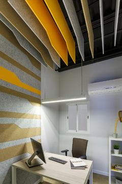 R · PET - Recycled fabric acoustic baffles by Made Design - view 3